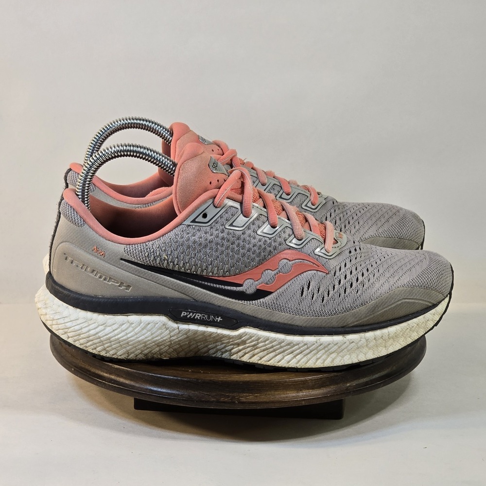 Saucony Triumph 18 Womens Size 8 Running Shoes Athletic Gym Sneakers S10595-30